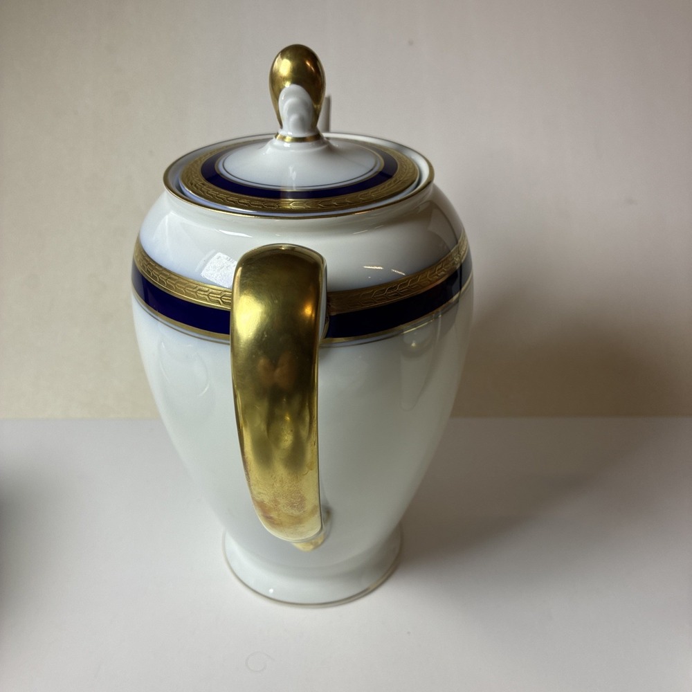 Rosenthal Germany EMINENCE COBALT BLUE & GOLD Set of 11 Tea Service Partial (20F - Picture 3 of 16